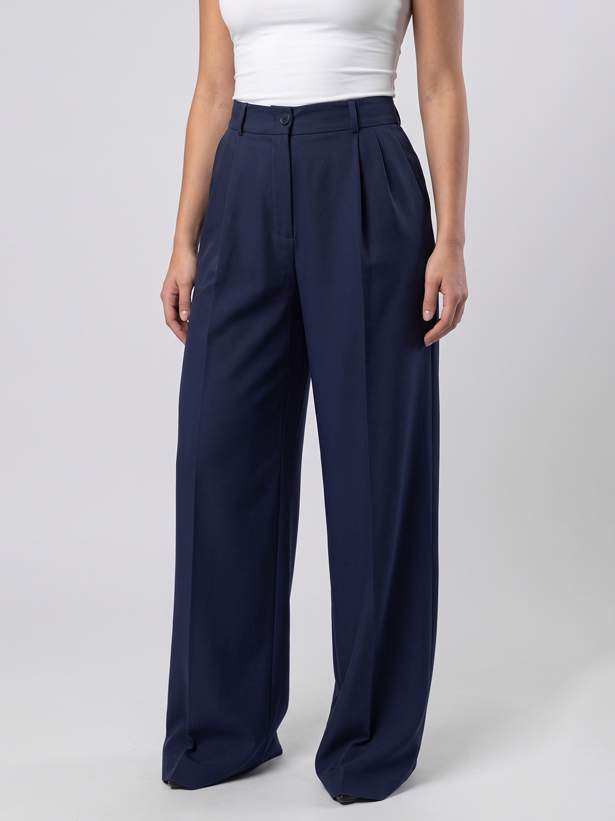 Oversized Suit in Navy Blue Color - Hipo Style Pant