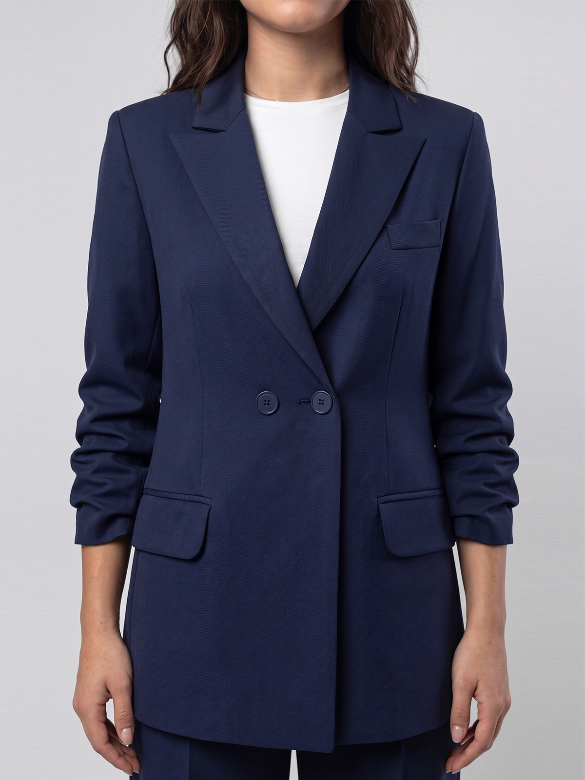 Oversized Suit in Navy Blue Color - Hipo Style Pant